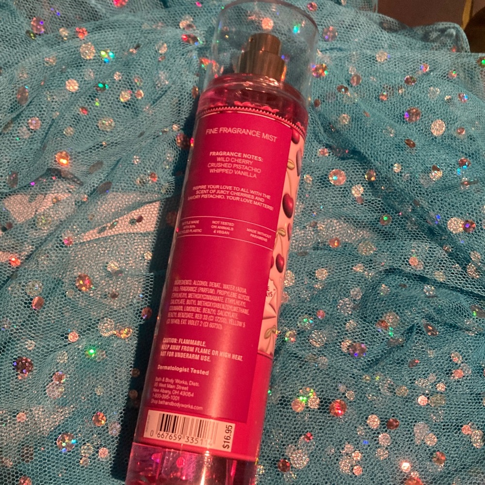 Bath & Body Works Sweetheart Cherry Fragrance  - Red and Pink - Picture 3 of 3